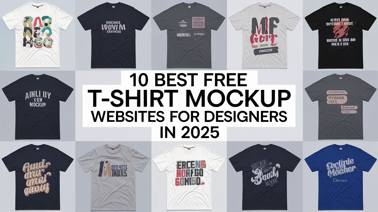 Best Free T-Shirt Mockup Websites 2025