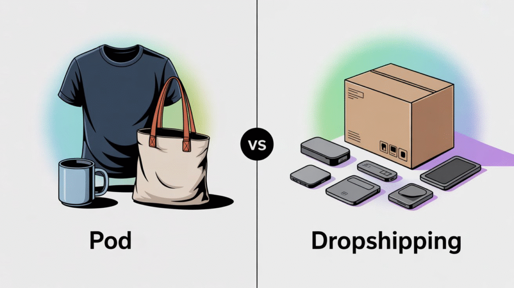 POD vs Dropshipping